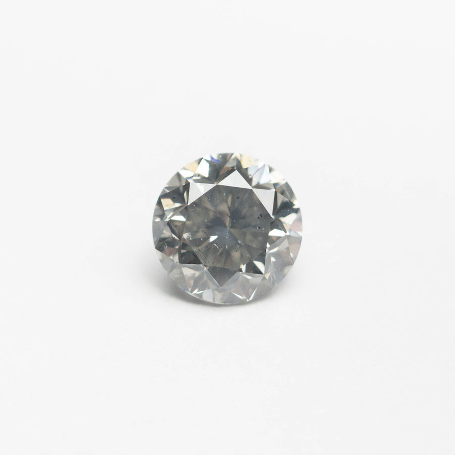 The 0.76ct 5.49x5.47x3.79mm Fancy Grey Round Brilliant 18968-22 by East London jeweller Rachel Boston | Discover our collections of unique and timeless engagement rings, wedding rings, and modern fine jewellery. - Rachel Boston Jewellery