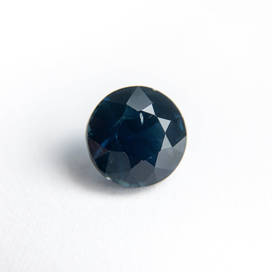 The 1.55ct 6.49x6.42x4.62mm Round Brilliant Sapphire 18971-22 by East London jeweller Rachel Boston | Discover our collections of unique and timeless engagement rings, wedding rings, and modern fine jewellery. - Rachel Boston Jewellery
