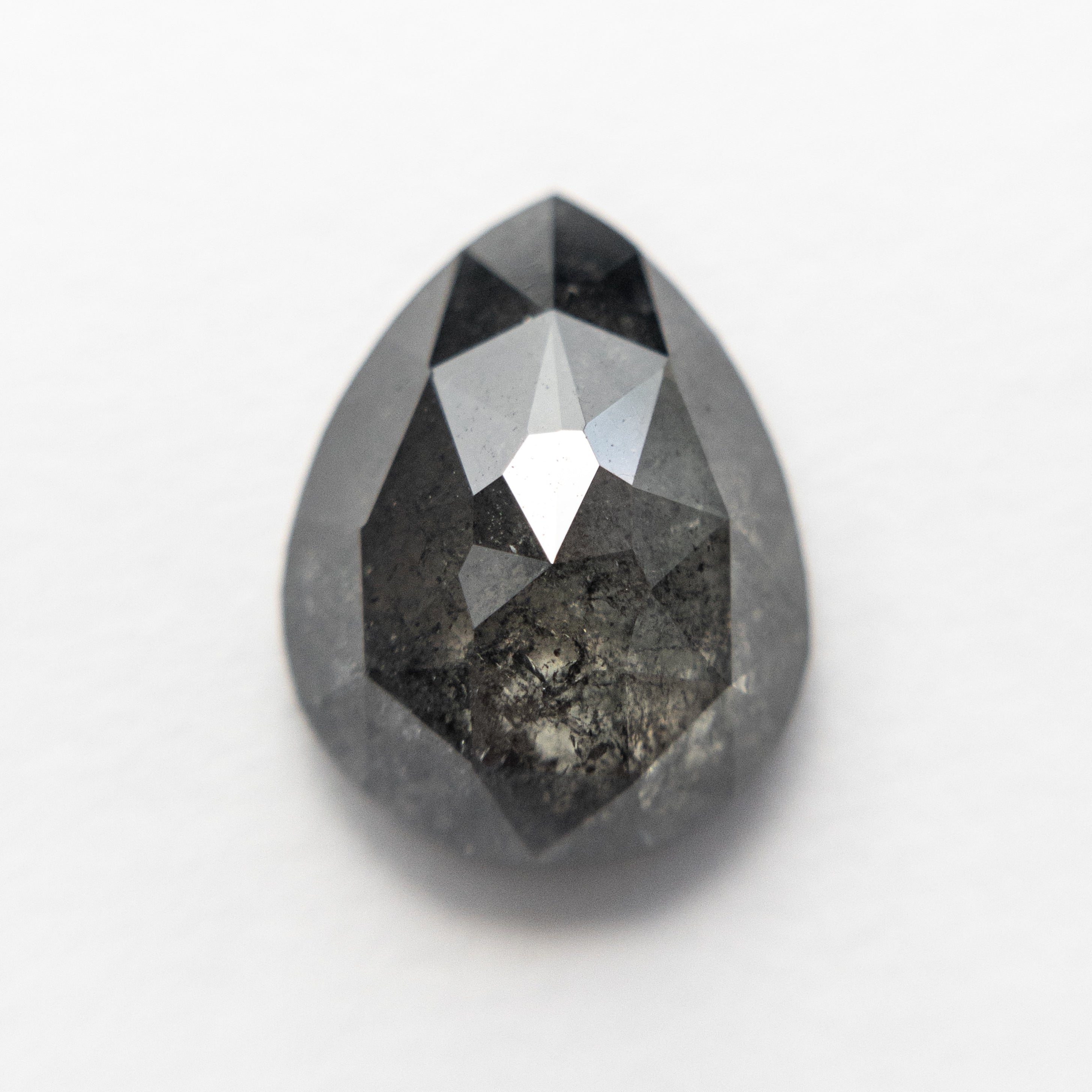 The 4.02ct 11.48x9.03x4.78mm Pear Double Cut 19062-05 by East London jeweller Rachel Boston | Discover our collections of unique and timeless engagement rings, wedding rings, and modern fine jewellery.