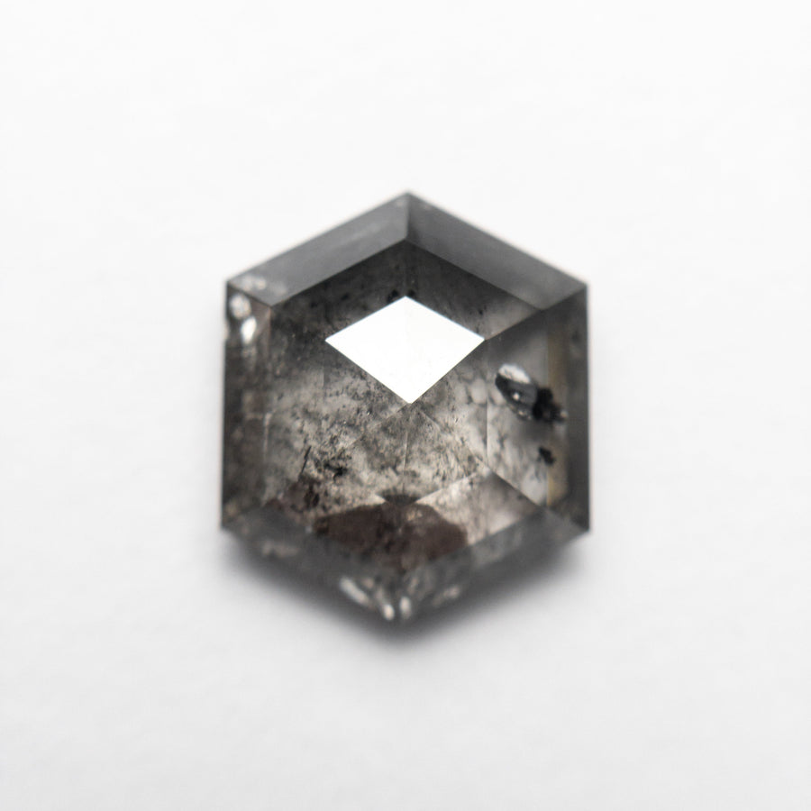 The 3.39ct 10.60x9.02x4.15mm Hexagon Double Cut 19069-27 by East London jeweller Rachel Boston | Discover our collections of unique and timeless engagement rings, wedding rings, and modern fine jewellery. - Rachel Boston Jewellery