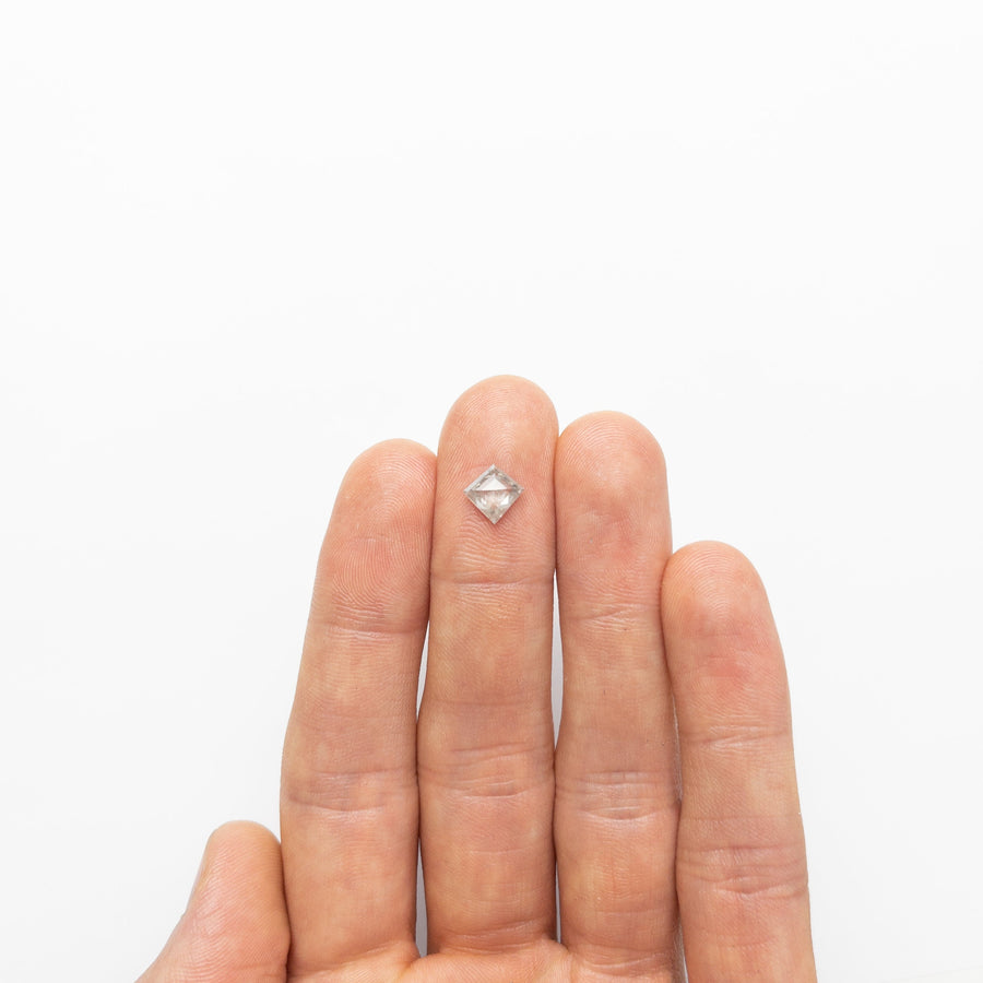 The 1.20ct 8.17x8.31x3.12mm Kite Rosecut 19143-03 by East London jeweller Rachel Boston | Discover our collections of unique and timeless engagement rings, wedding rings, and modern fine jewellery. - Rachel Boston Jewellery