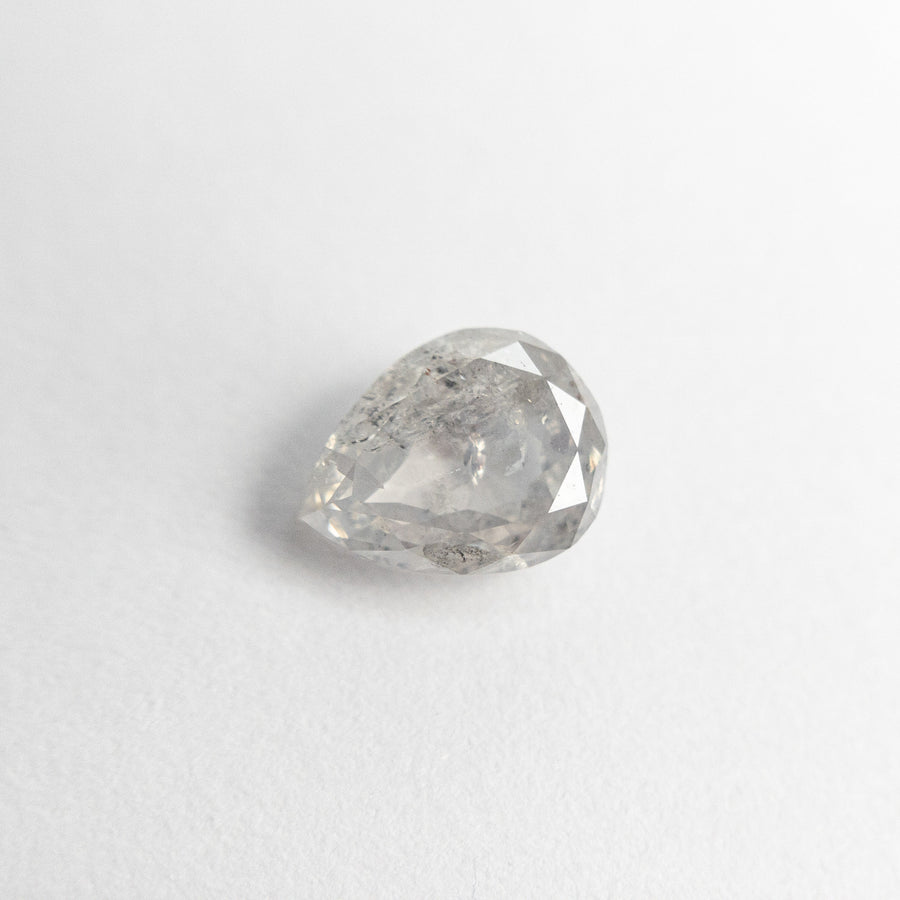 0.83ct 6.64x5.12x2.89mm Pear Double Cut 19143-11 - Misfit Diamonds - Rachel Boston Jewellery