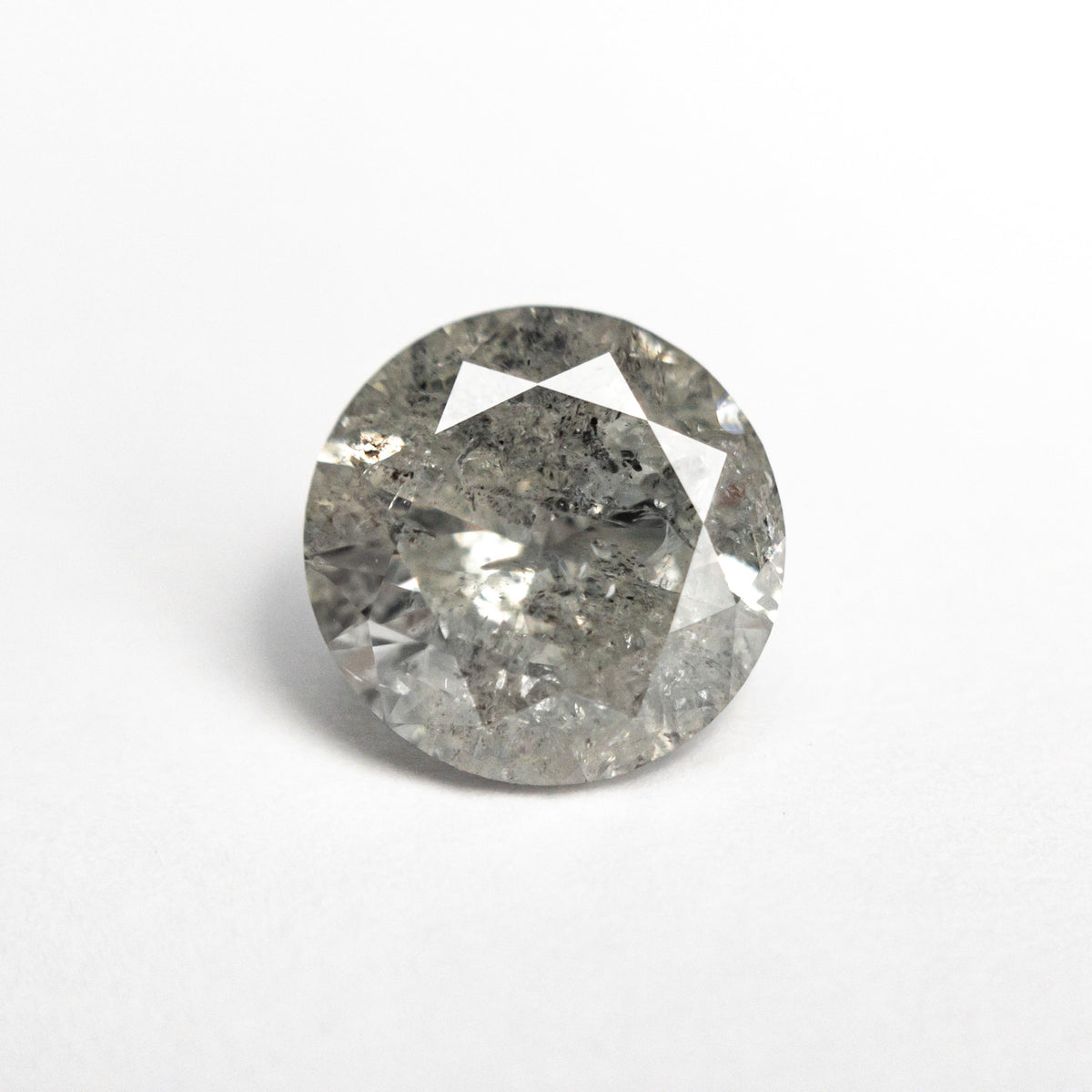 The 2.13ct 8.29x8.24x4.95mm Round Brilliant 19195-01 by East London jeweller Rachel Boston | Discover our collections of unique and timeless engagement rings, wedding rings, and modern fine jewellery.