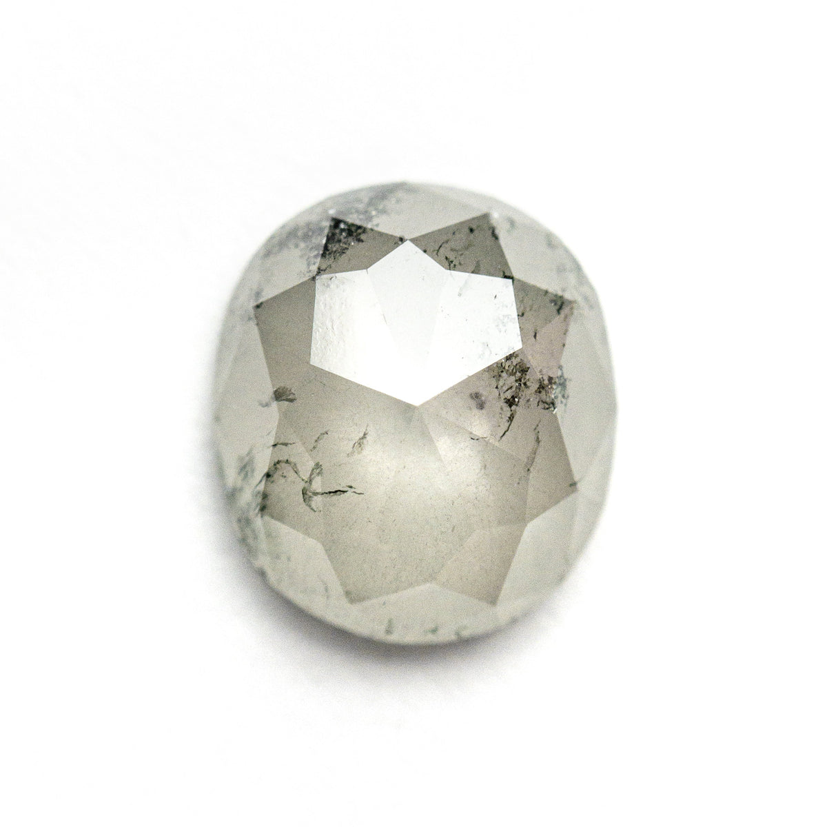 The 2.55ct 9.28x8.10x3.67mm Oval Rosecut 19238-01 by East London jeweller Rachel Boston | Discover our collections of unique and timeless engagement rings, wedding rings, and modern fine jewellery.