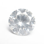 4.00ct 10.13x10.12x6.25mm GIA I2 Fancy White Round Brilliant 19263-01