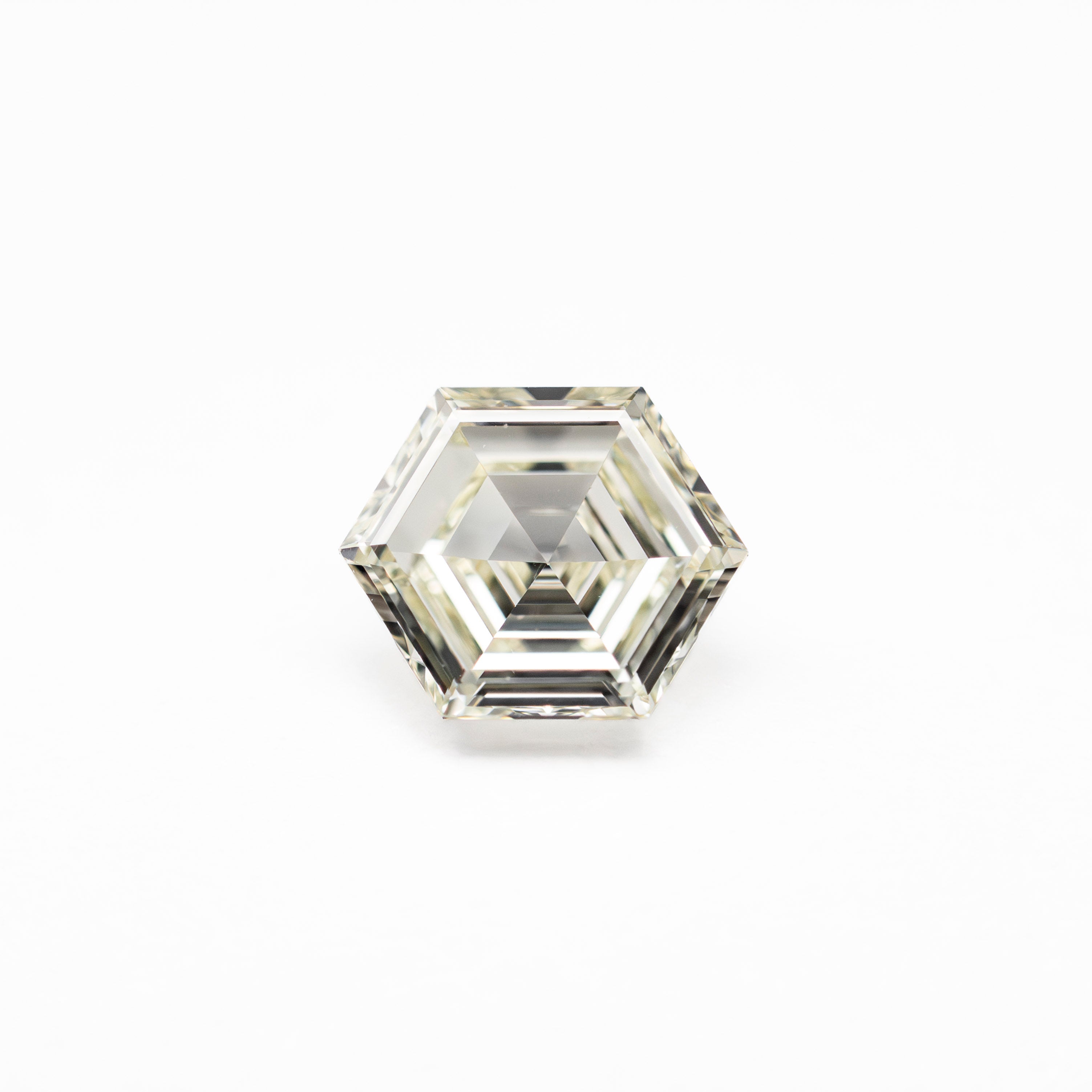 The 0.50ct 5.96x4.96x2.34mm VS1 K Hexagon Step Cut 🇨🇦 19386-27 by East London jeweller Rachel Boston | Discover our collections of unique and timeless engagement rings, wedding rings, and modern fine jewellery.