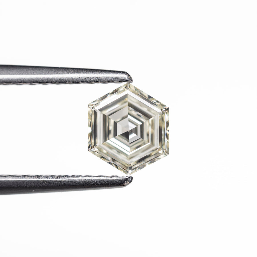 The 0.50ct 5.96x4.96x2.34mm VS1 K Hexagon Step Cut 🇨🇦 19386-27 by East London jeweller Rachel Boston | Discover our collections of unique and timeless engagement rings, wedding rings, and modern fine jewellery. - Rachel Boston Jewellery