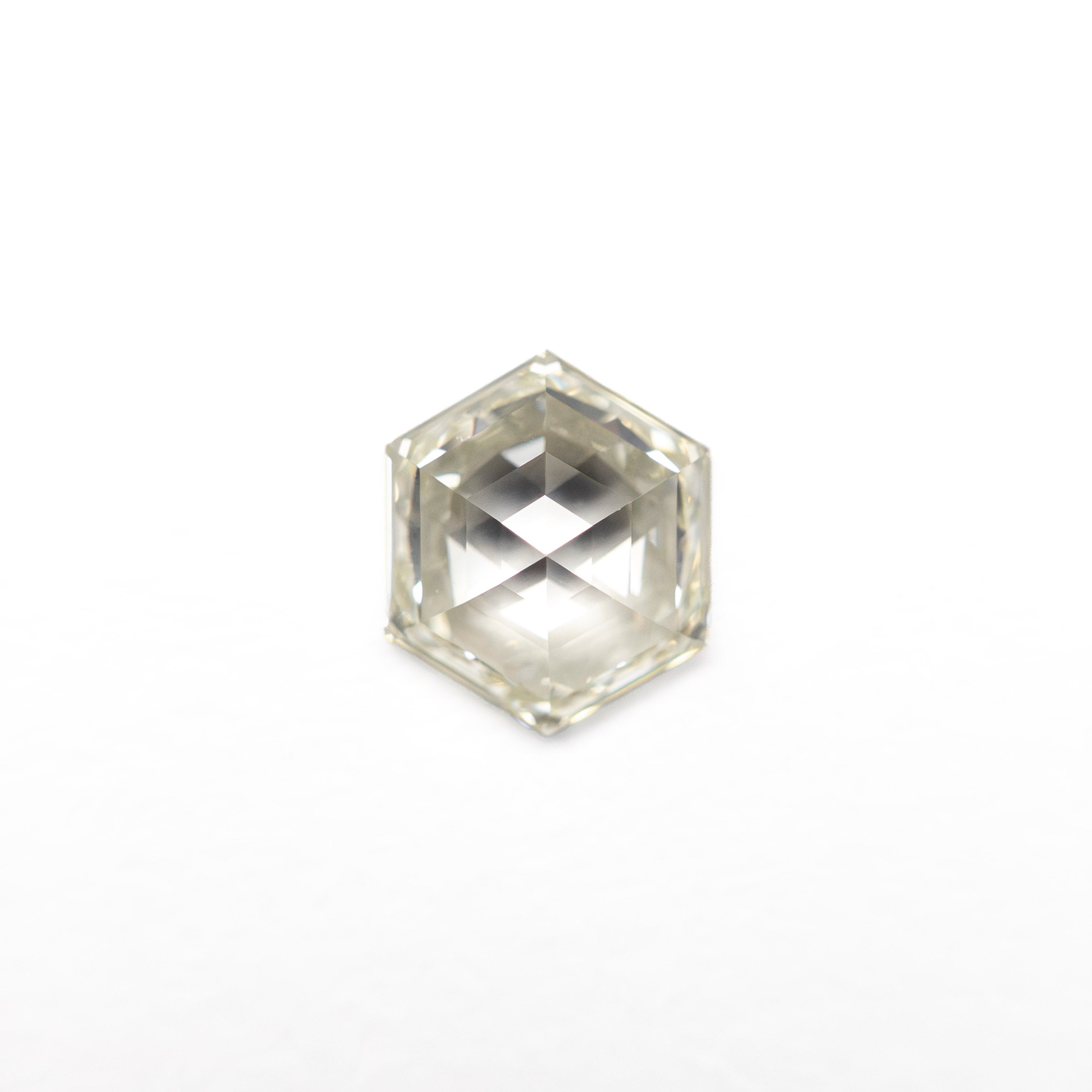 The 0.50ct 5.96x4.96x2.34mm VS1 K Hexagon Step Cut 🇨🇦 19386-27 by East London jeweller Rachel Boston | Discover our collections of unique and timeless engagement rings, wedding rings, and modern fine jewellery.