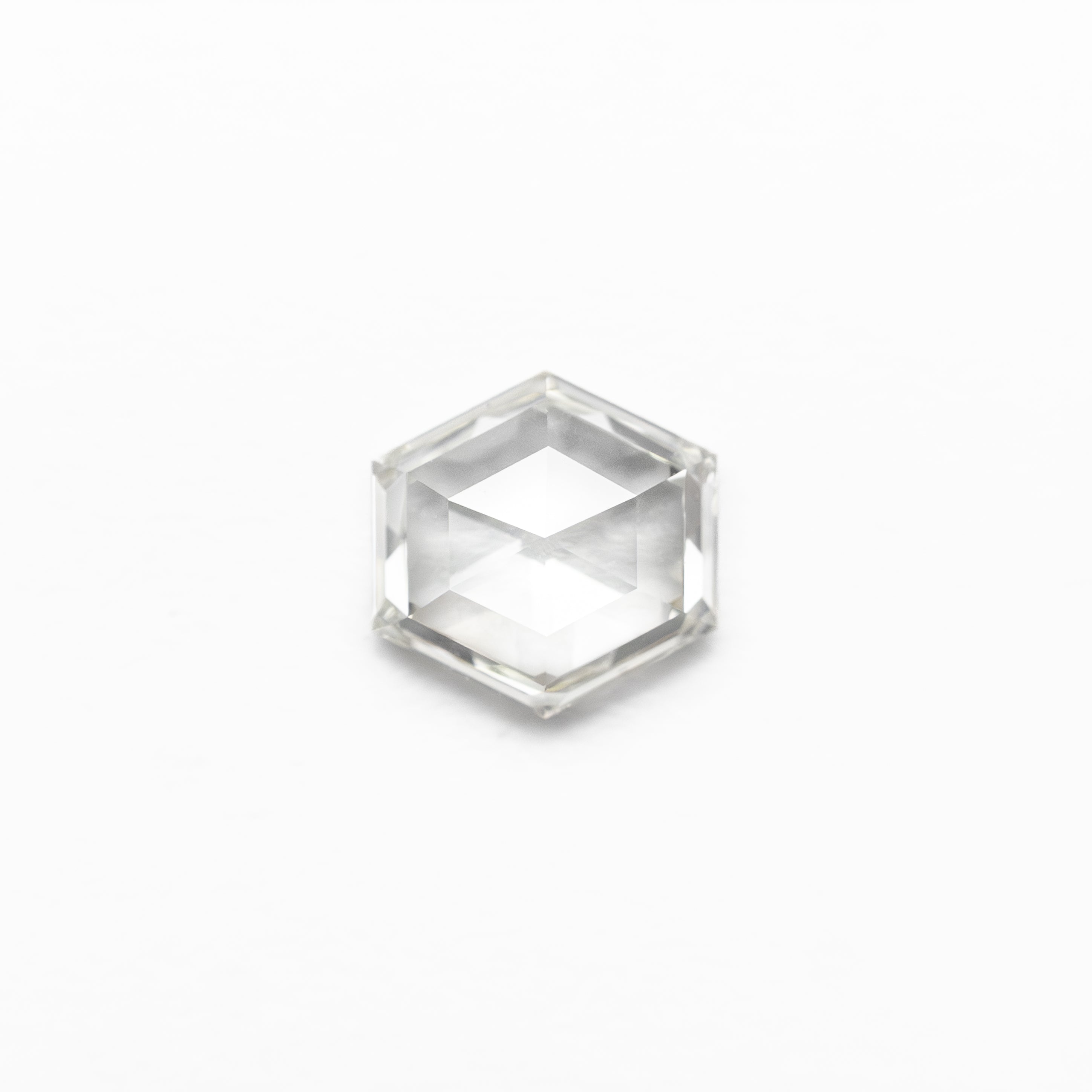 The 0.41ct 5.10x5.07x1.81mm VS2 I Hexagon Rosecut 🇨🇦 19386-32 by East London jeweller Rachel Boston | Discover our collections of unique and timeless engagement rings, wedding rings, and modern fine jewellery.