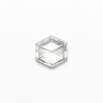 0.41ct 5.10x5.07x1.81mm VS2 I Hexagon Rosecut 🇨🇦 19386-32