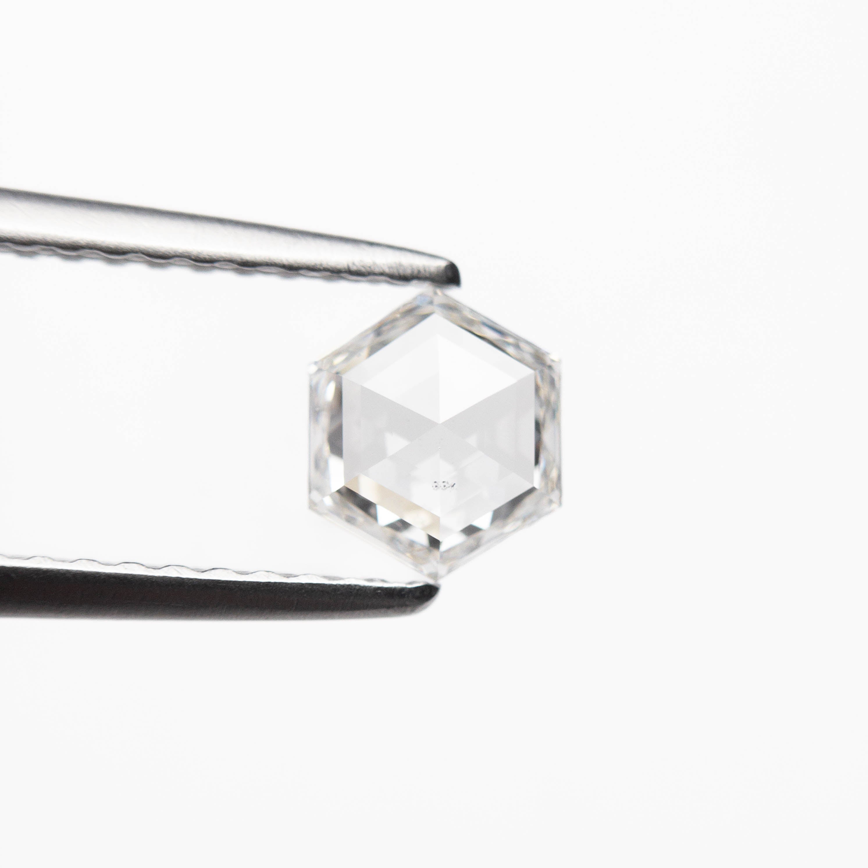 The 0.50ct 5.81x4.97x2.18mm SI2 H Hexagon Rosecut 🇨🇦 19386-37 by East London jeweller Rachel Boston | Discover our collections of unique and timeless engagement rings, wedding rings, and modern fine jewellery.