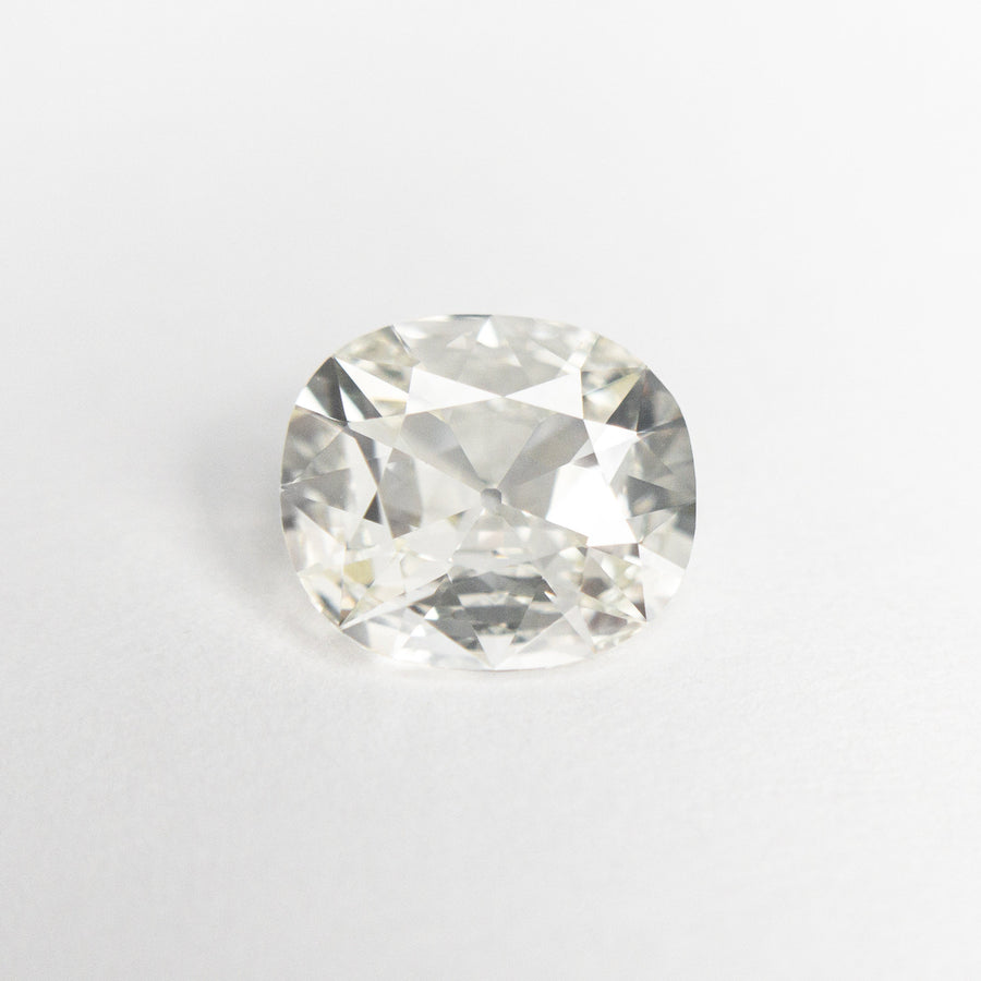 The 1.03ct 7.53x6.57x2.85mm GIA VVS2 L Modern Antique Old Mine Cut 19392-01 by East London jeweller Rachel Boston | Discover our collections of unique and timeless engagement rings, wedding rings, and modern fine jewellery. - Rachel Boston Jewellery