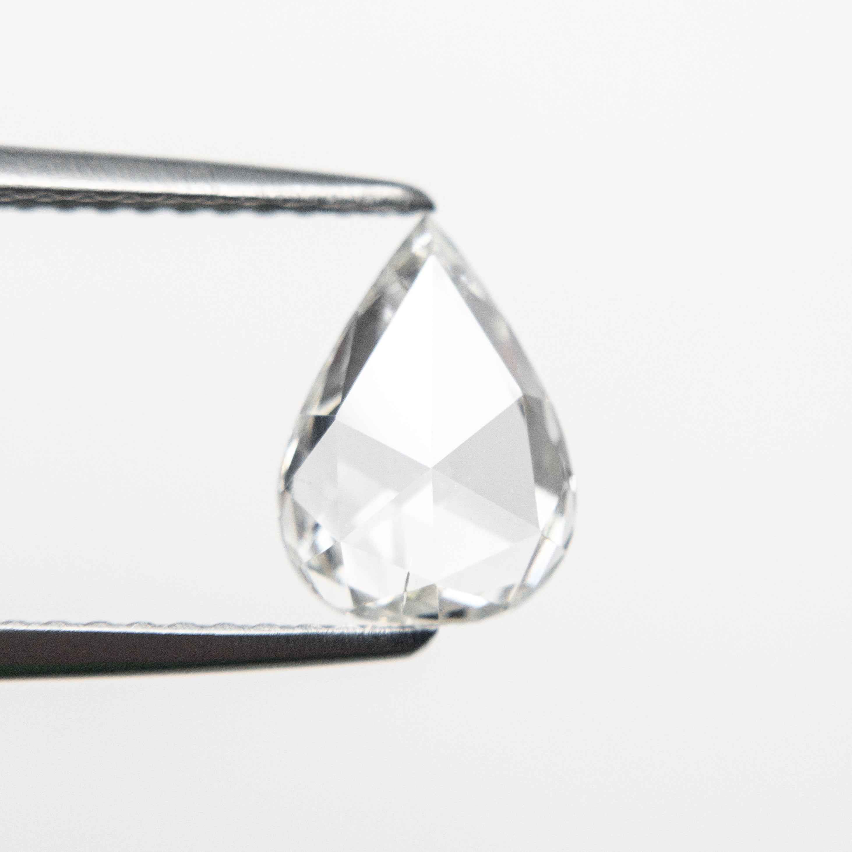 The 1.25ct 8.94x6.42x2.66mm SI2 I Pear Rosecut 19405-06 by East London jeweller Rachel Boston | Discover our collections of unique and timeless engagement rings, wedding rings, and modern fine jewellery.