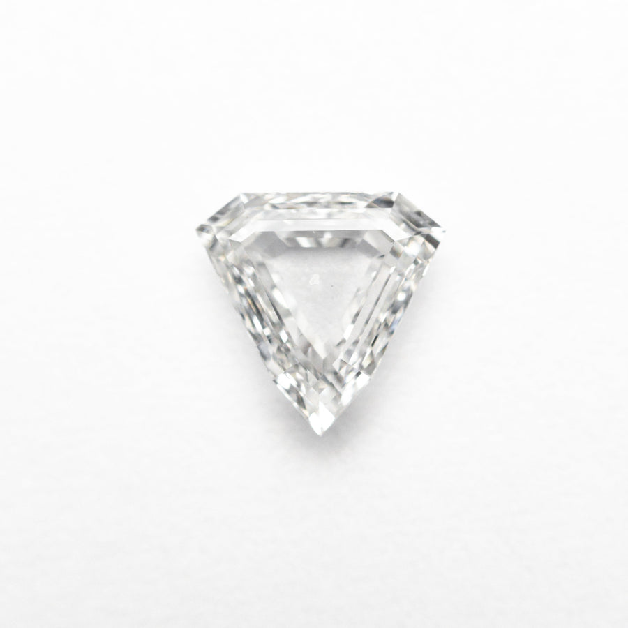 The 0.64ct 6.19x6.42x2.23mm SI2 F Shield Portrait Cut 19438-28 by East London jeweller Rachel Boston | Discover our collections of unique and timeless engagement rings, wedding rings, and modern fine jewellery. - Rachel Boston Jewellery