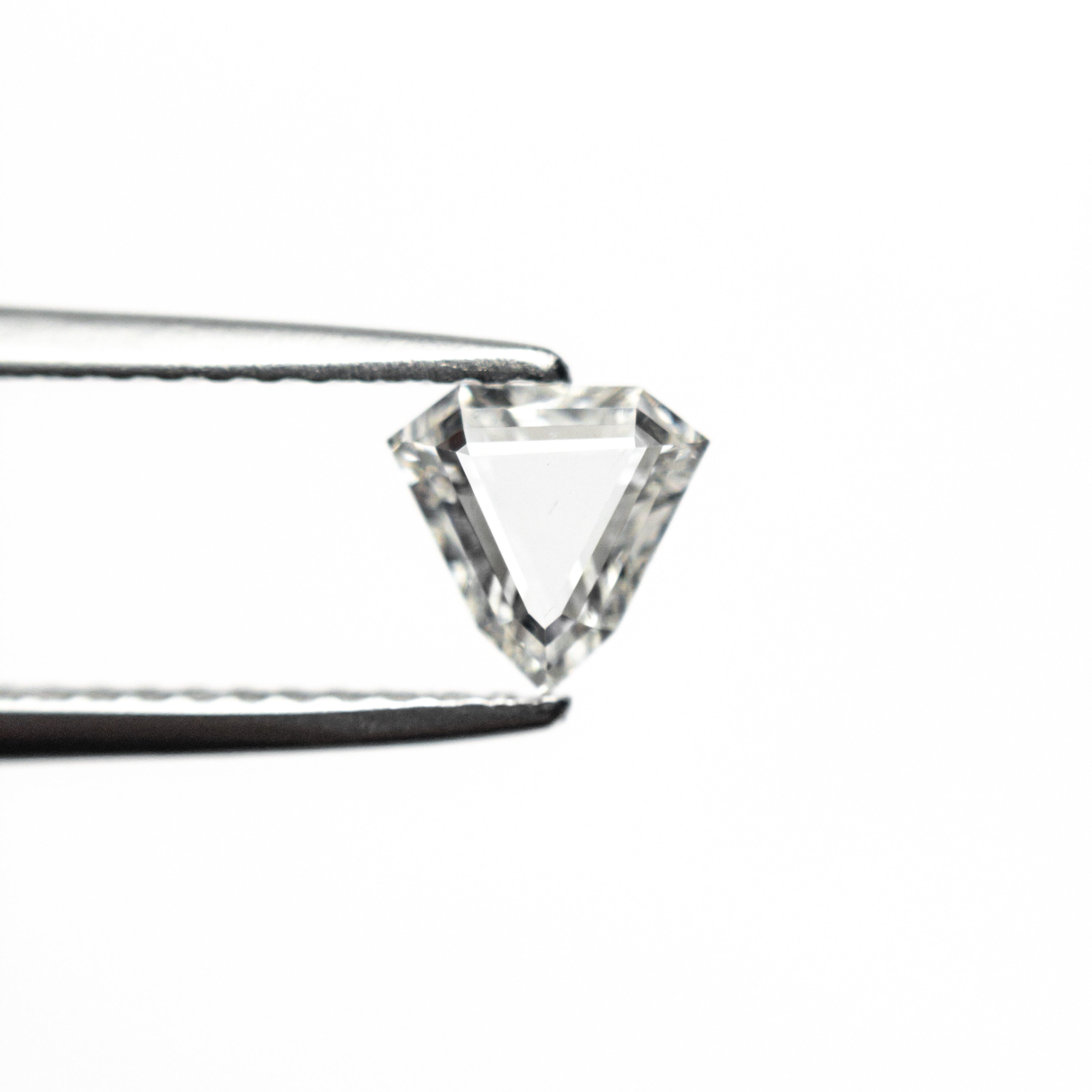 The 0.50ct 5.46x5.67x2.08mm SI2 G Shield Portrait Cut 19438-36 by East London jeweller Rachel Boston | Discover our collections of unique and timeless engagement rings, wedding rings, and modern fine jewellery.