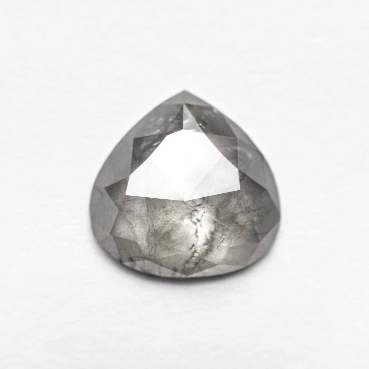 The 2.29ct 9.82x10.13x2.81mm Pear Rosecut 19604-05 by East London jeweller Rachel Boston | Discover our collections of unique and timeless engagement rings, wedding rings, and modern fine jewellery.