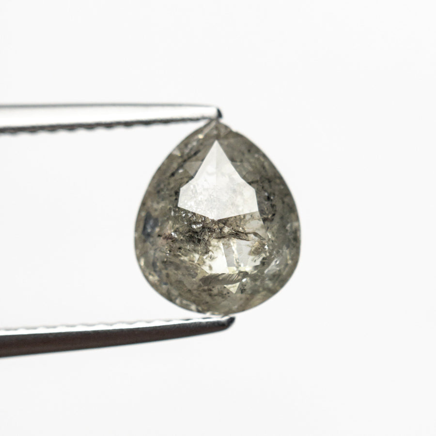 The 1.81ct 8.76x7.49x3.75mm Pear Rosecut 19604-13 by East London jeweller Rachel Boston | Discover our collections of unique and timeless engagement rings, wedding rings, and modern fine jewellery. - Rachel Boston Jewellery