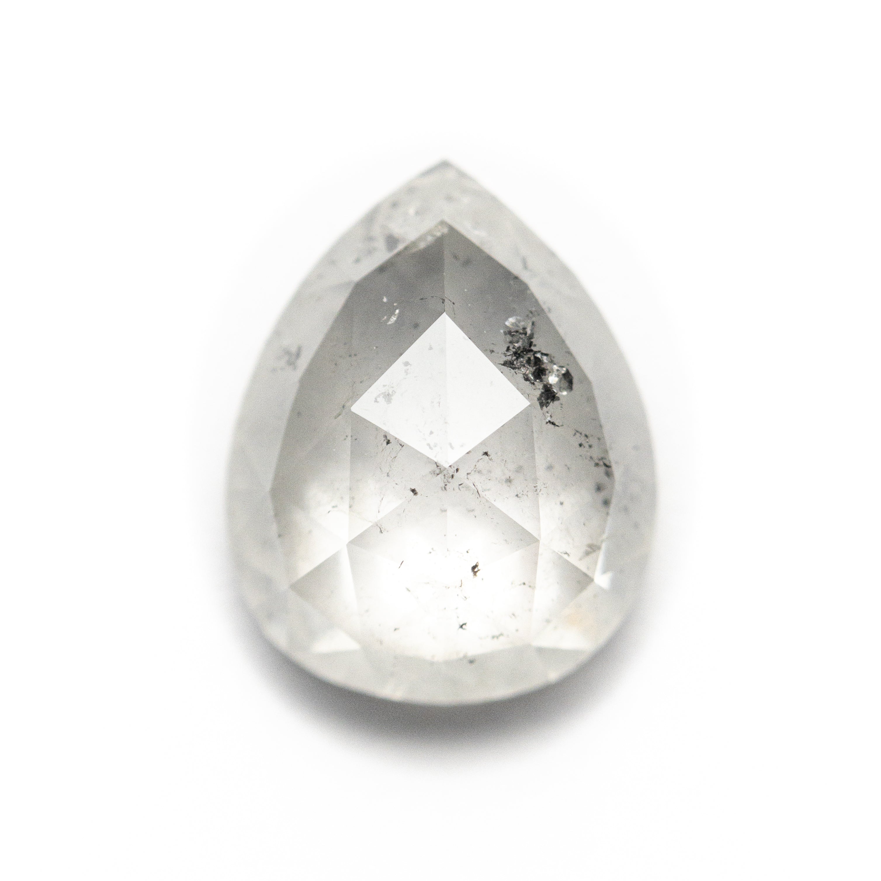 The 3.32ct 10.57x.8.37x4.43mm Pear Double Cut 19609-02 by East London jeweller Rachel Boston | Discover our collections of unique and timeless engagement rings, wedding rings, and modern fine jewellery.
