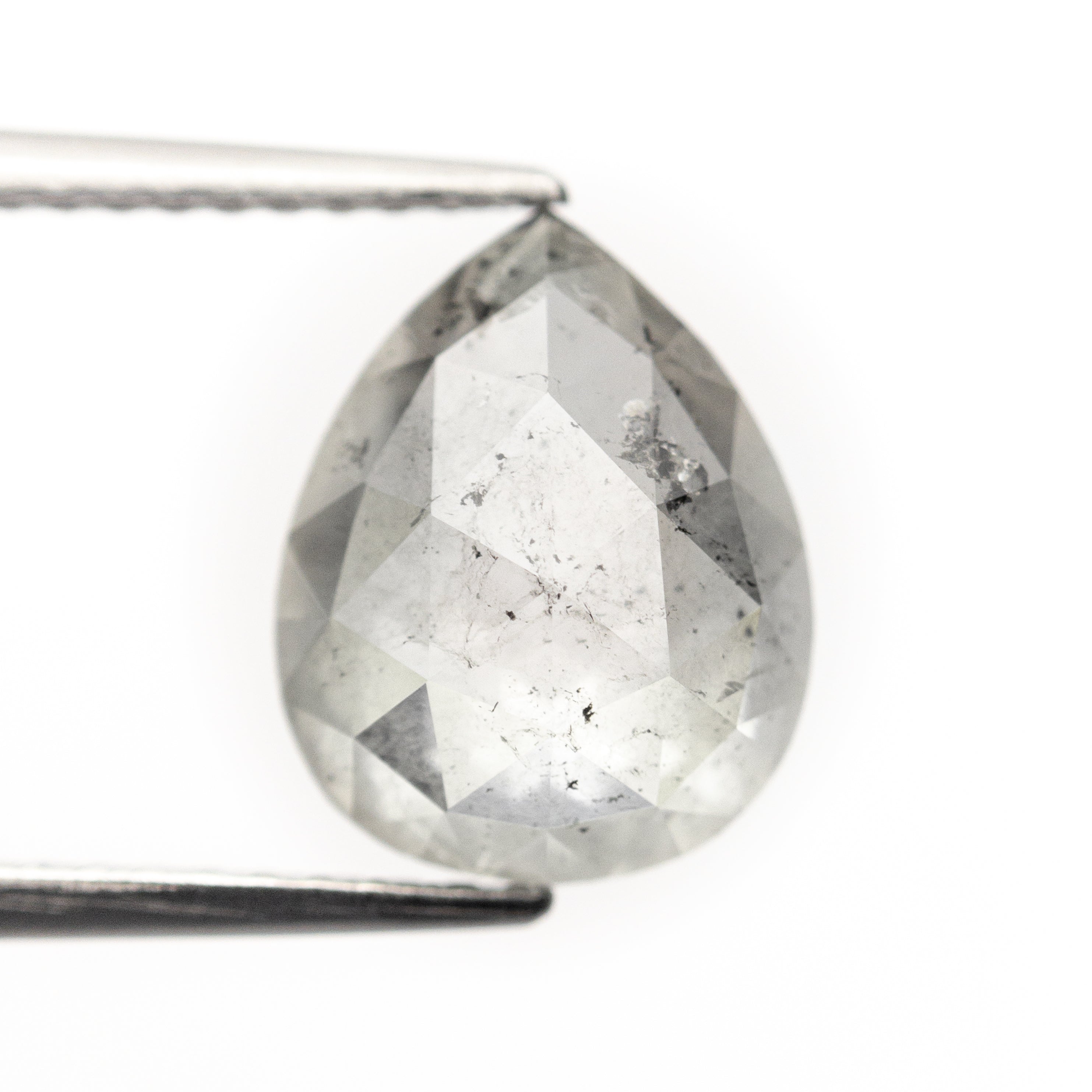 The 3.32ct 10.57x.8.37x4.43mm Pear Double Cut 19609-02 by East London jeweller Rachel Boston | Discover our collections of unique and timeless engagement rings, wedding rings, and modern fine jewellery.