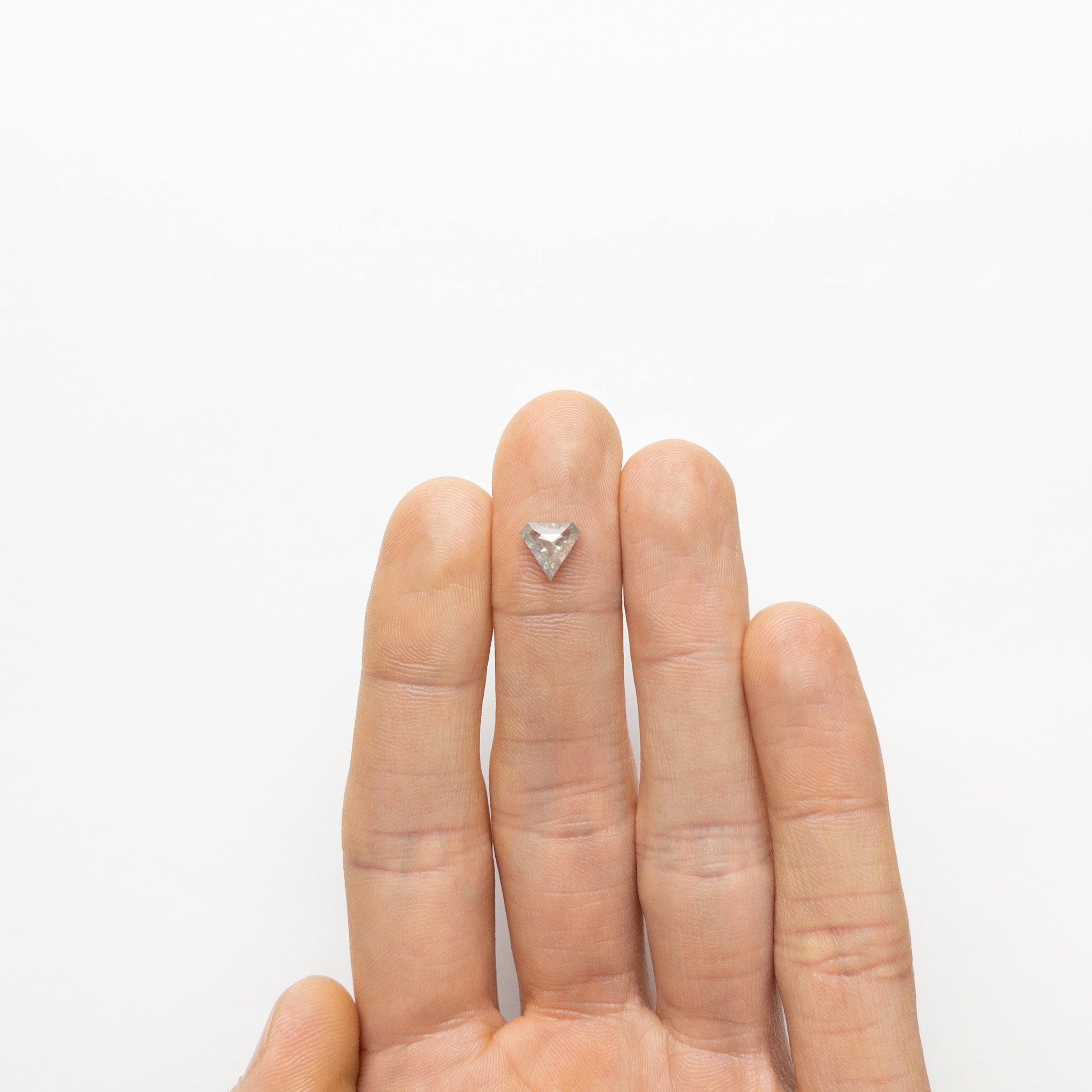 The 1.25ct 7.52x7.89x3.33mm Shield Rosecut 19617-05 by East London jeweller Rachel Boston | Discover our collections of unique and timeless engagement rings, wedding rings, and modern fine jewellery.