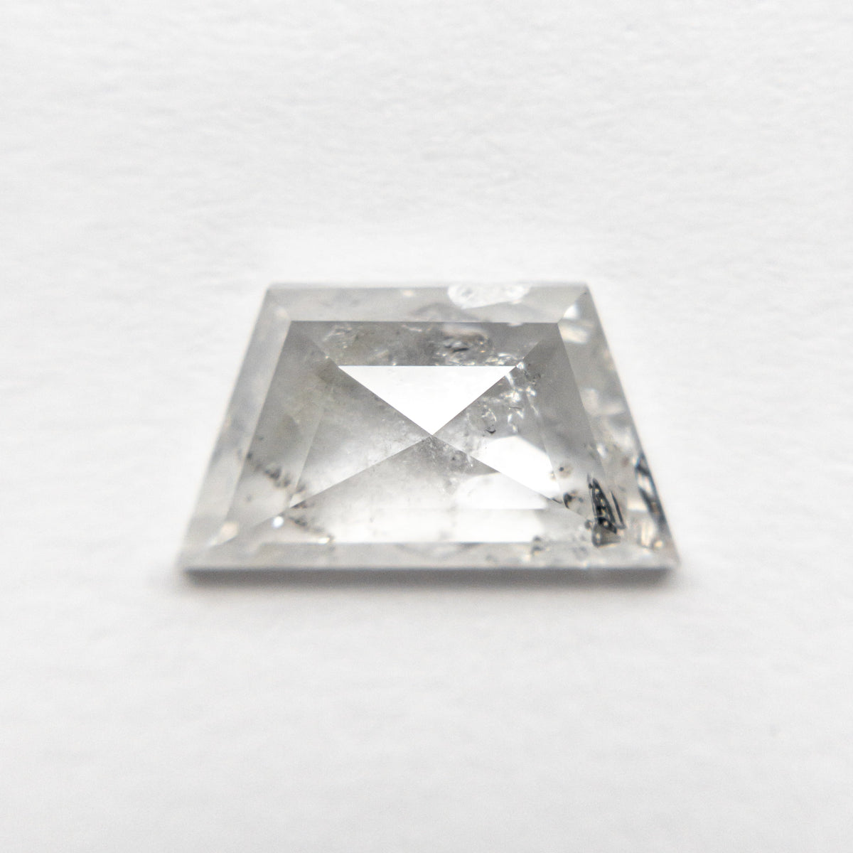 The 1.83ct 10.87x6.09x3.03mm Trapezoid Rosecut 19617-08 by East London jeweller Rachel Boston | Discover our collections of unique and timeless engagement rings, wedding rings, and modern fine jewellery.