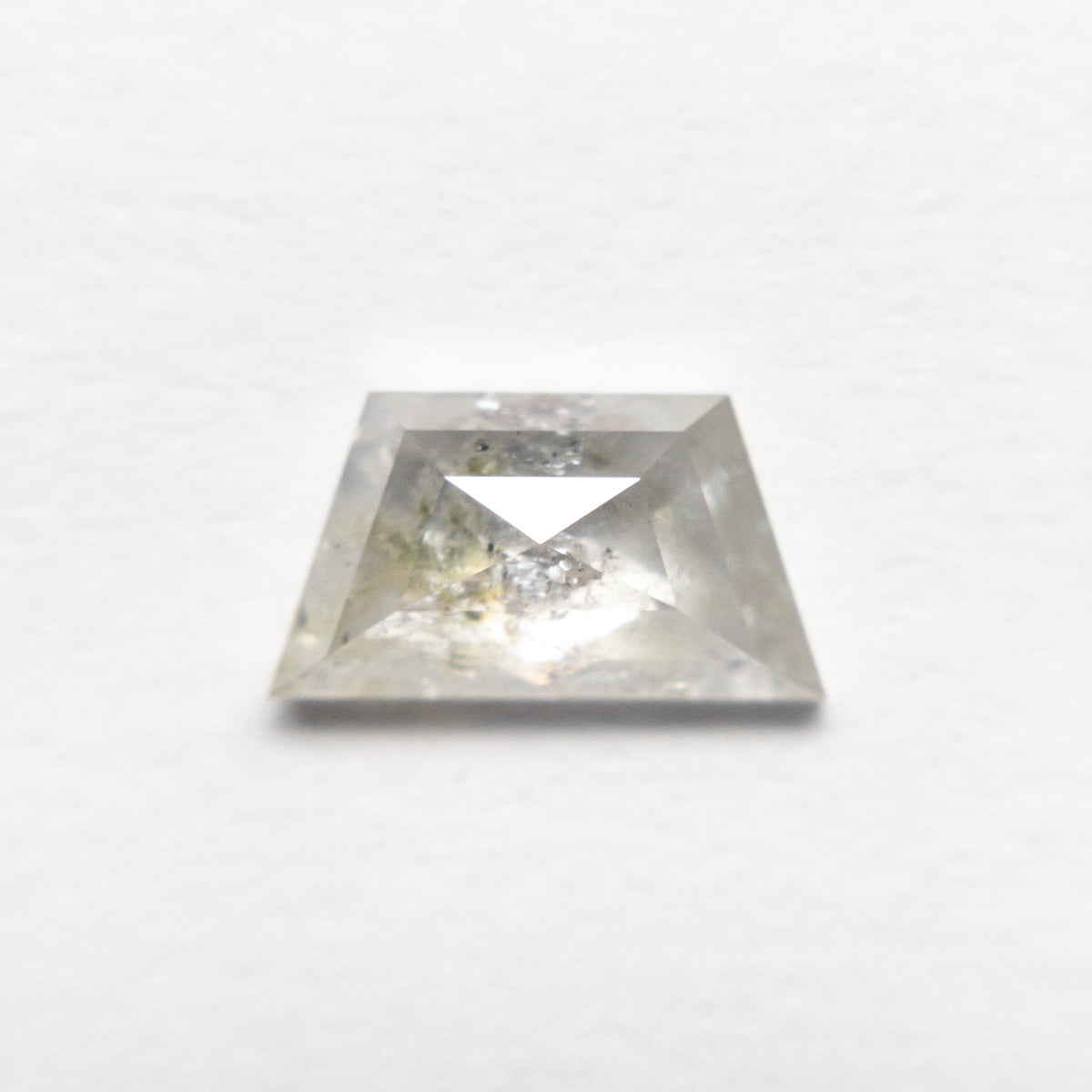 The 1.44ct 9.63x5.36x2.93mm Trapezoid Rosecut 19617-10 by East London jeweller Rachel Boston | Discover our collections of unique and timeless engagement rings, wedding rings, and modern fine jewellery.