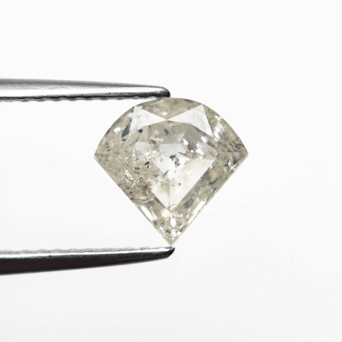 The 1.50ct 8.37x8.06x3.28mm Fan Double Cut 19617-14 by East London jeweller Rachel Boston | Discover our collections of unique and timeless engagement rings, wedding rings, and modern fine jewellery.