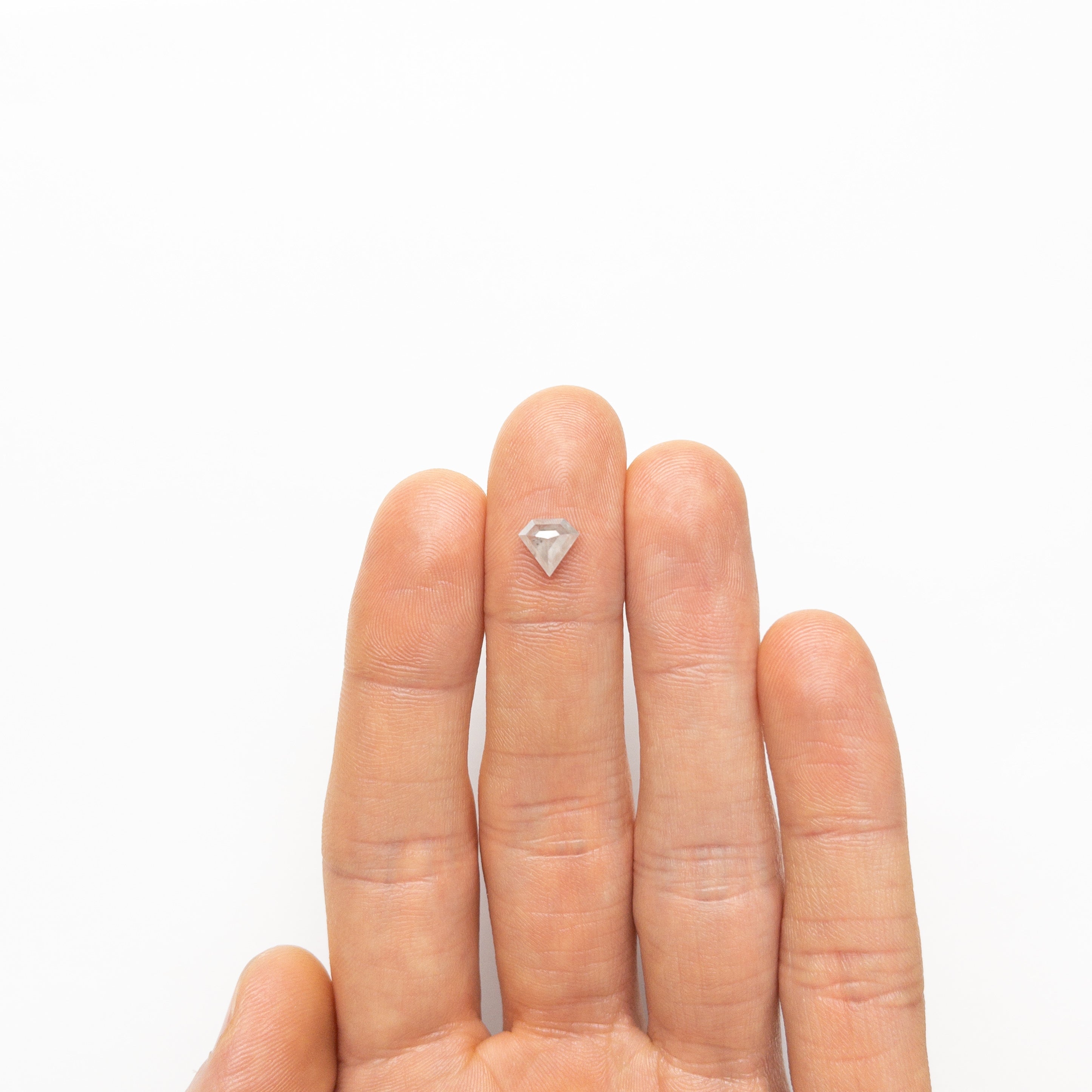 The 1.07ct 7.31x6.89x3.21mm Shield Rosecut 19617-15 by East London jeweller Rachel Boston | Discover our collections of unique and timeless engagement rings, wedding rings, and modern fine jewellery.