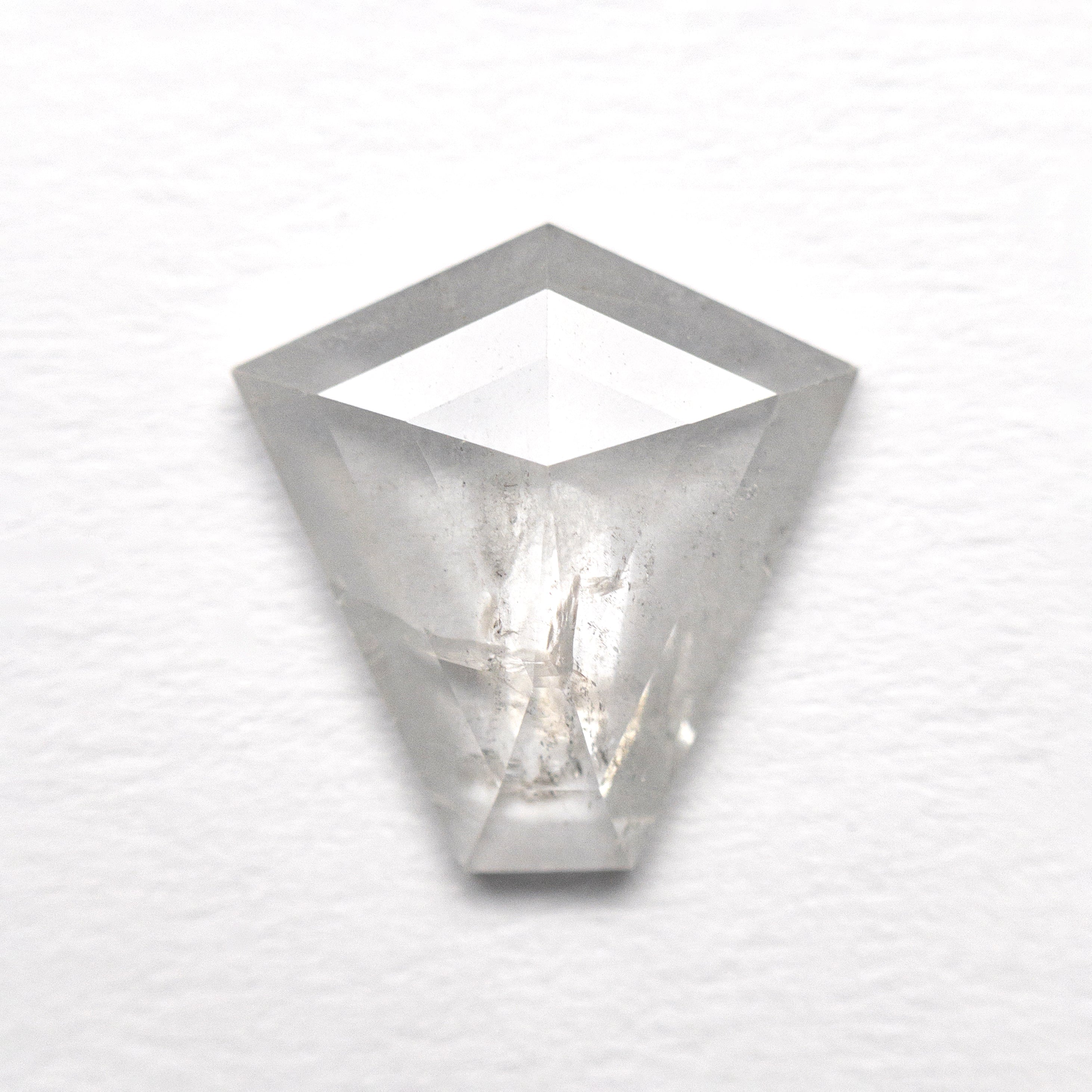 The 1.58ct 9.60x9.29x2.57mm Shield Rosecut 19617-26 by East London jeweller Rachel Boston | Discover our collections of unique and timeless engagement rings, wedding rings, and modern fine jewellery.