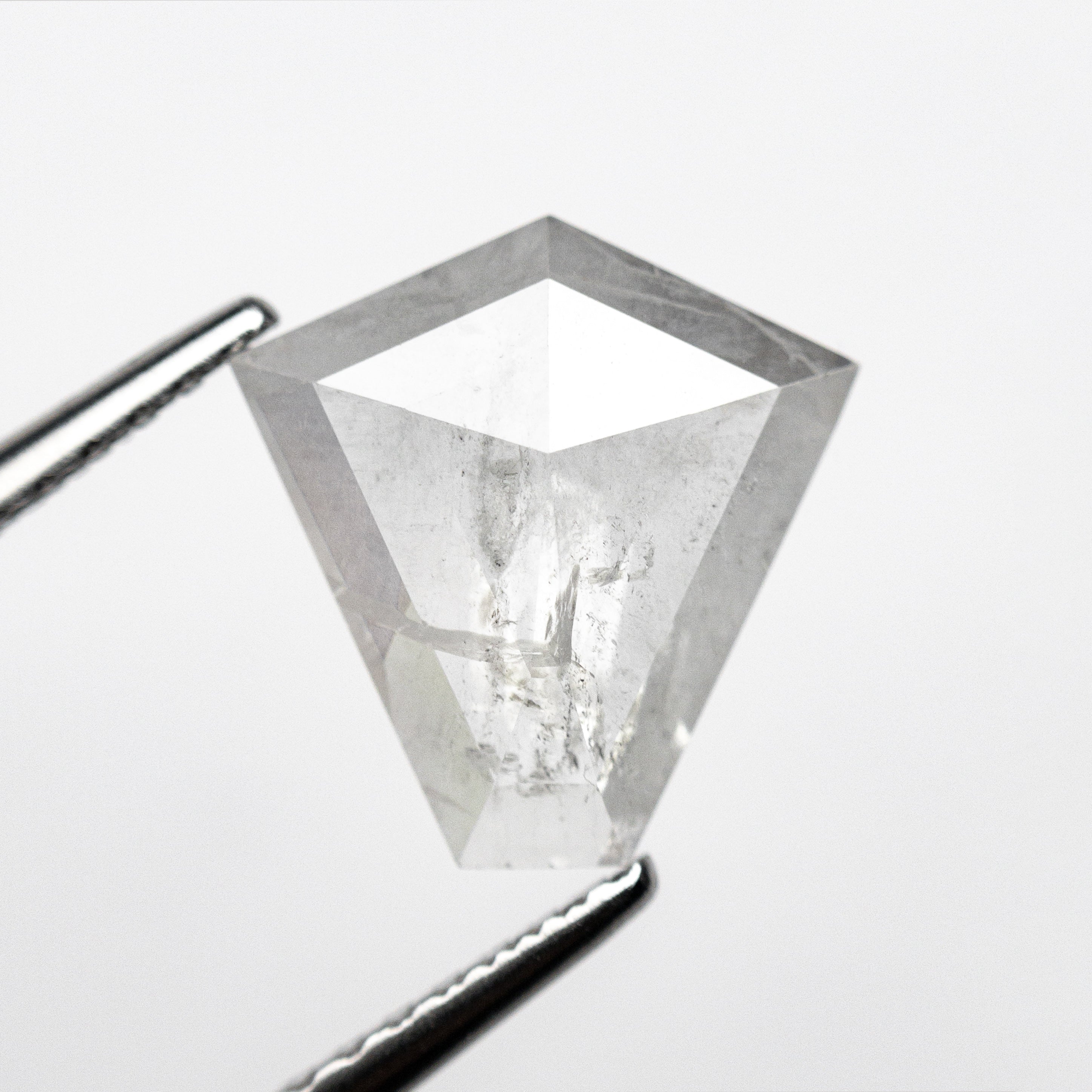 The 1.58ct 9.60x9.29x2.57mm Shield Rosecut 19617-26 by East London jeweller Rachel Boston | Discover our collections of unique and timeless engagement rings, wedding rings, and modern fine jewellery.