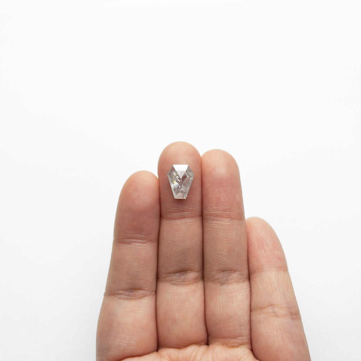 The 1.59ct 9.65x9.34x2.64mm Shield Rosecut 19617-30 by East London jeweller Rachel Boston | Discover our collections of unique and timeless engagement rings, wedding rings, and modern fine jewellery.