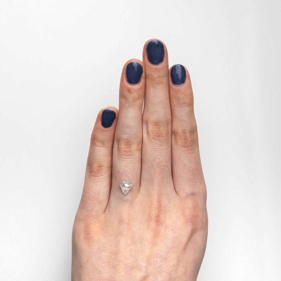 The 0.81ct 7.18x6.58x2.79mm Fan Rosecut 19618-30 by East London jeweller Rachel Boston | Discover our collections of unique and timeless engagement rings, wedding rings, and modern fine jewellery. - Rachel Boston Jewellery
