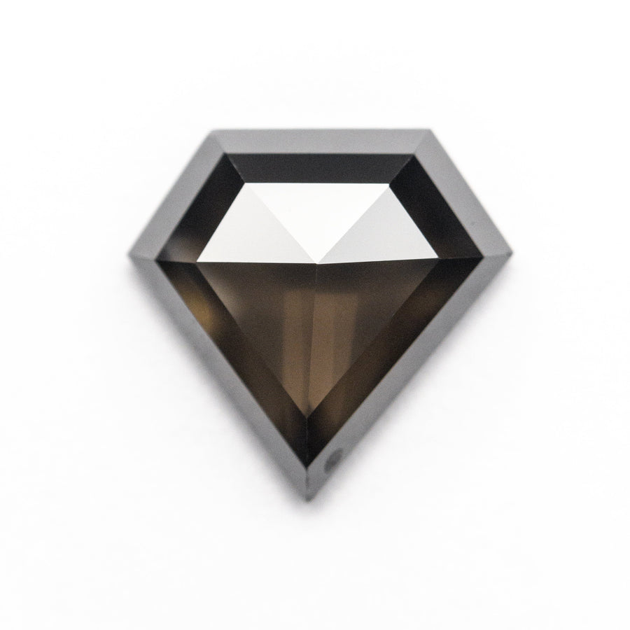 The 2.14ct 10.15x10.48x3.18mm Shield Step Cut 19621-23 by East London jeweller Rachel Boston | Discover our collections of unique and timeless engagement rings, wedding rings, and modern fine jewellery. - Rachel Boston Jewellery