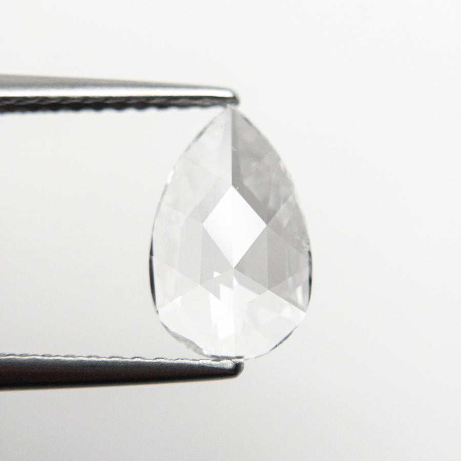The 1.00ct 10.33x6.44x1.98mm SI2 E Pear Rosecut 19645-01 by East London jeweller Rachel Boston | Discover our collections of unique and timeless engagement rings, wedding rings, and modern fine jewellery. - Rachel Boston Jewellery