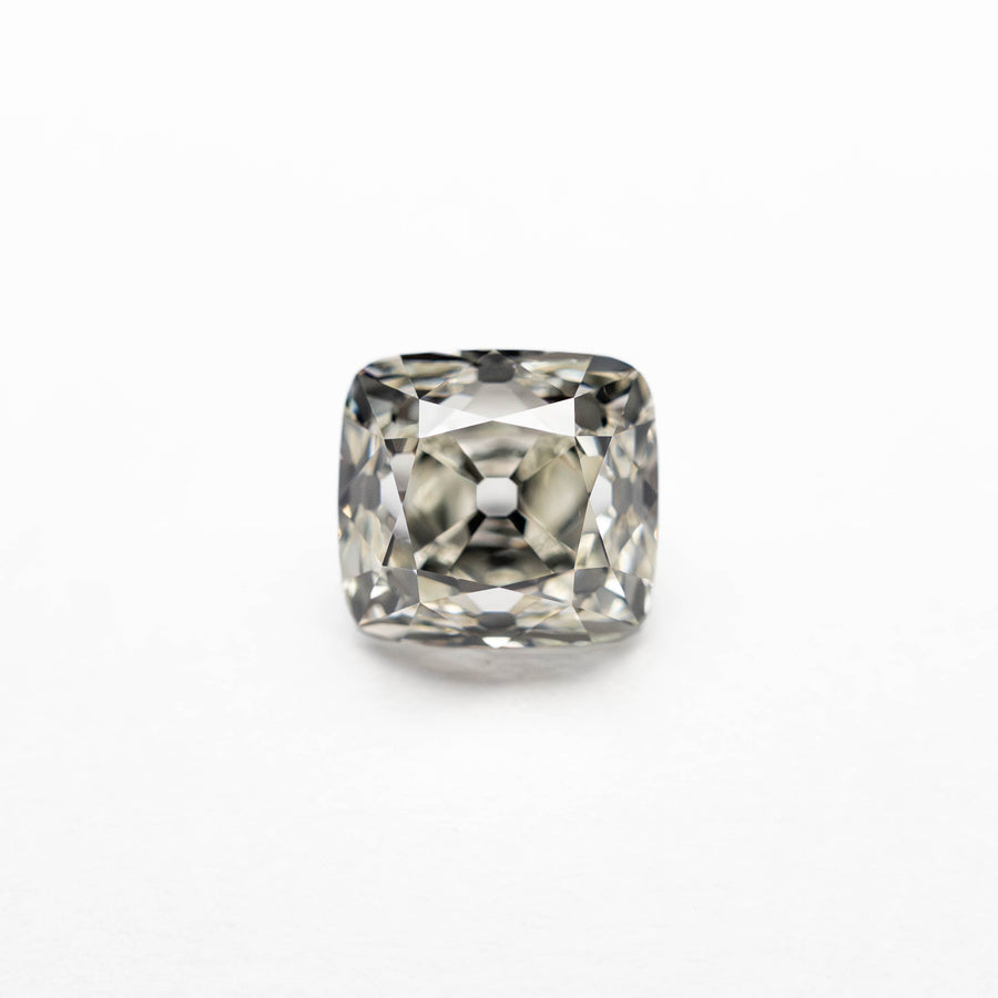 The 1.00ct 5.52x5.14x4.07mm GIA VS1 L Modern Antique Old Mine Cut 19740-01 by East London jeweller Rachel Boston | Discover our collections of unique and timeless engagement rings, wedding rings, and modern fine jewellery. - Rachel Boston Jewellery