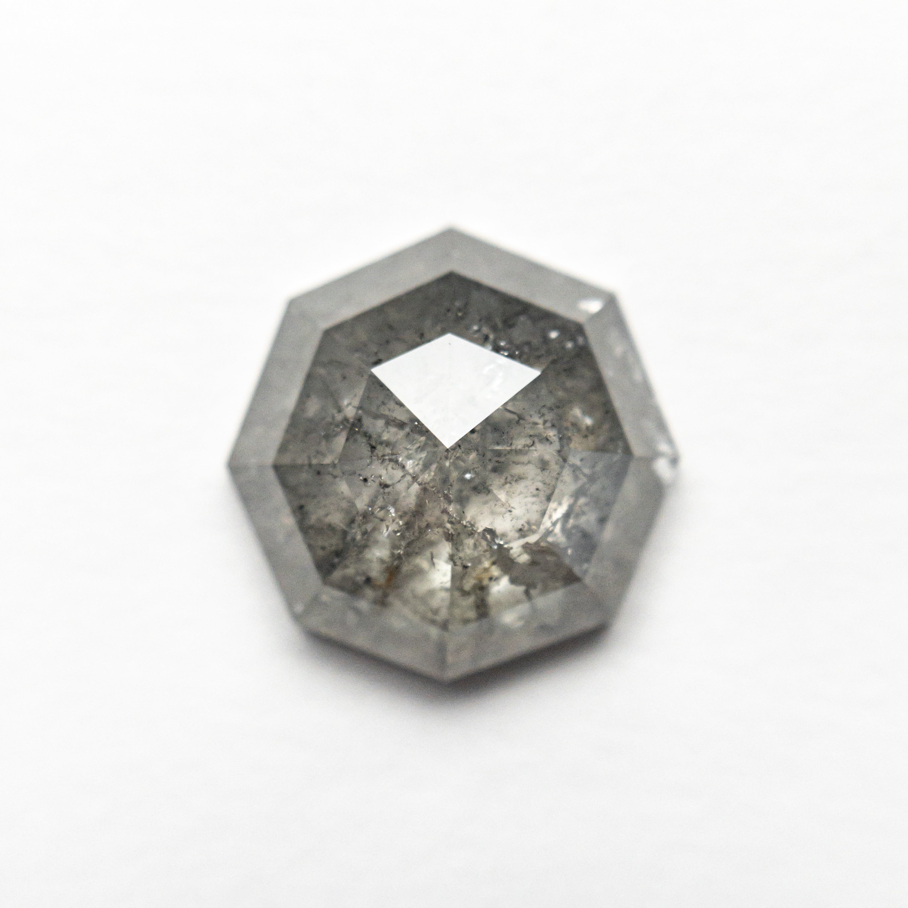 The 3.20ct 9.18x9.21x4.21mm Octagon Rosecut 19744-06 by East London jeweller Rachel Boston | Discover our collections of unique and timeless engagement rings, wedding rings, and modern fine jewellery.