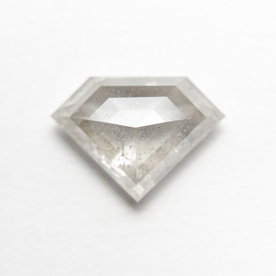 The 2.59ct 8.55x11.87x4.36mm Shield Double Cut 19753-09 by East London jeweller Rachel Boston | Discover our collections of unique and timeless engagement rings, wedding rings, and modern fine jewellery. - Rachel Boston Jewellery