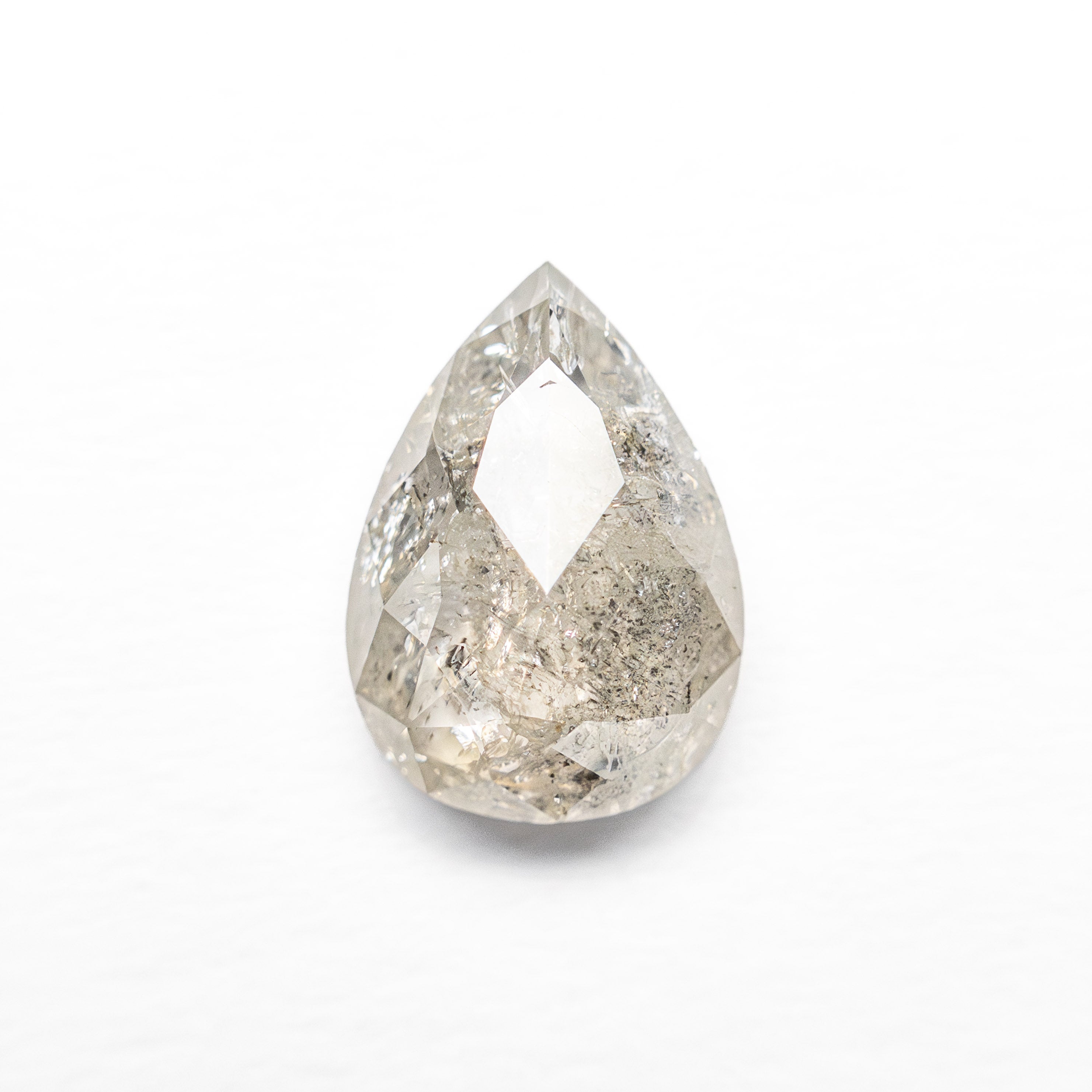 The 1.44ct 8.66x6.17x3.29mm Pear Double Cut 19754-04 by East London jeweller Rachel Boston | Discover our collections of unique and timeless engagement rings, wedding rings, and modern fine jewellery.