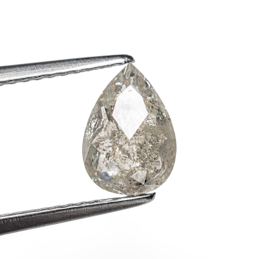 The 1.44ct 8.66x6.17x3.29mm Pear Double Cut 19754-04 by East London jeweller Rachel Boston | Discover our collections of unique and timeless engagement rings, wedding rings, and modern fine jewellery. - Rachel Boston Jewellery
