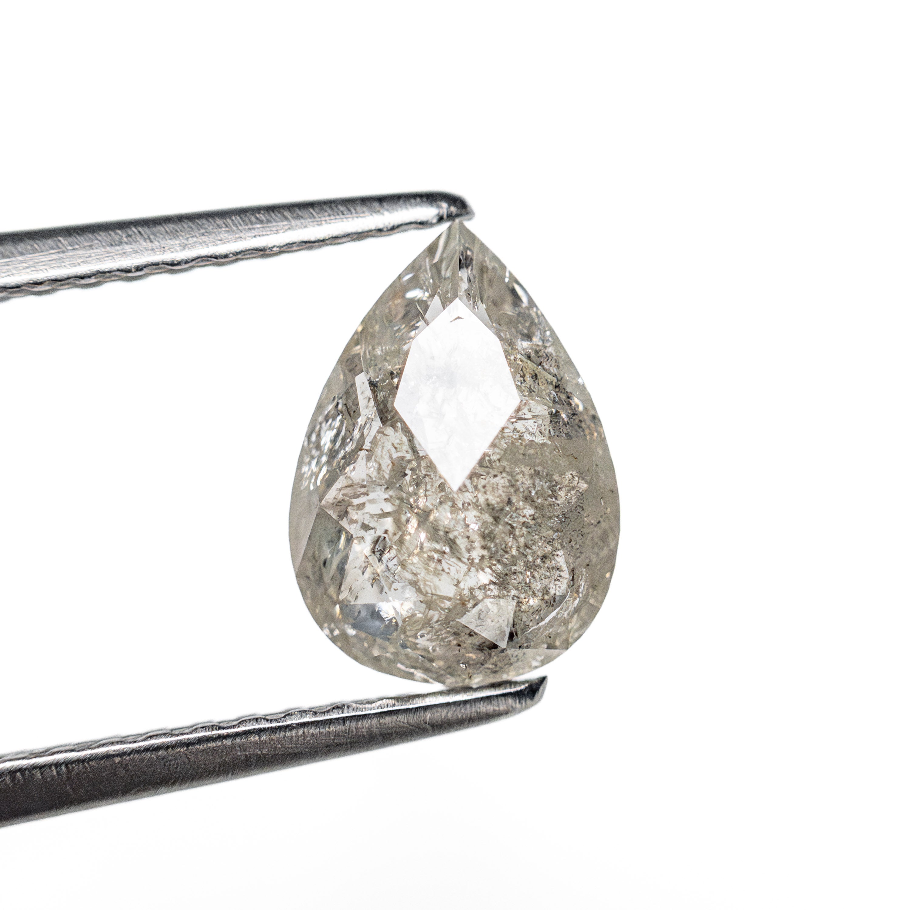 The 1.44ct 8.66x6.17x3.29mm Pear Double Cut 19754-04 by East London jeweller Rachel Boston | Discover our collections of unique and timeless engagement rings, wedding rings, and modern fine jewellery.