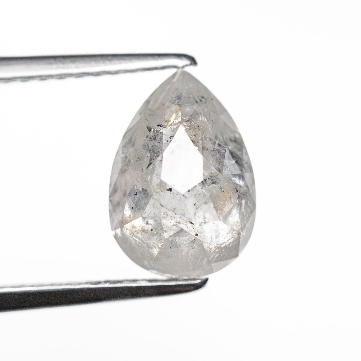 The 2.55ct 9.64x6.75x4.59mm Pear Double Cut 19754-07 by East London jeweller Rachel Boston | Discover our collections of unique and timeless engagement rings, wedding rings, and modern fine jewellery.