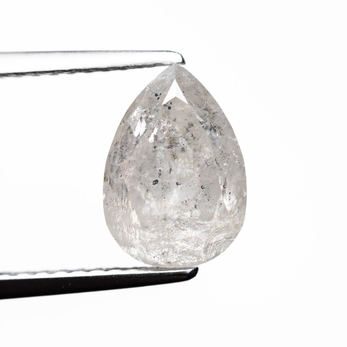The 2.55ct 9.64x6.75x4.59mm Pear Double Cut 19754-07 by East London jeweller Rachel Boston | Discover our collections of unique and timeless engagement rings, wedding rings, and modern fine jewellery.