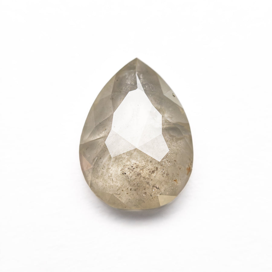 The 1.74ct 9.40x6.97x2.82mm Pear Rosecut 19754-08 by East London jeweller Rachel Boston | Discover our collections of unique and timeless engagement rings, wedding rings, and modern fine jewellery. - Rachel Boston Jewellery
