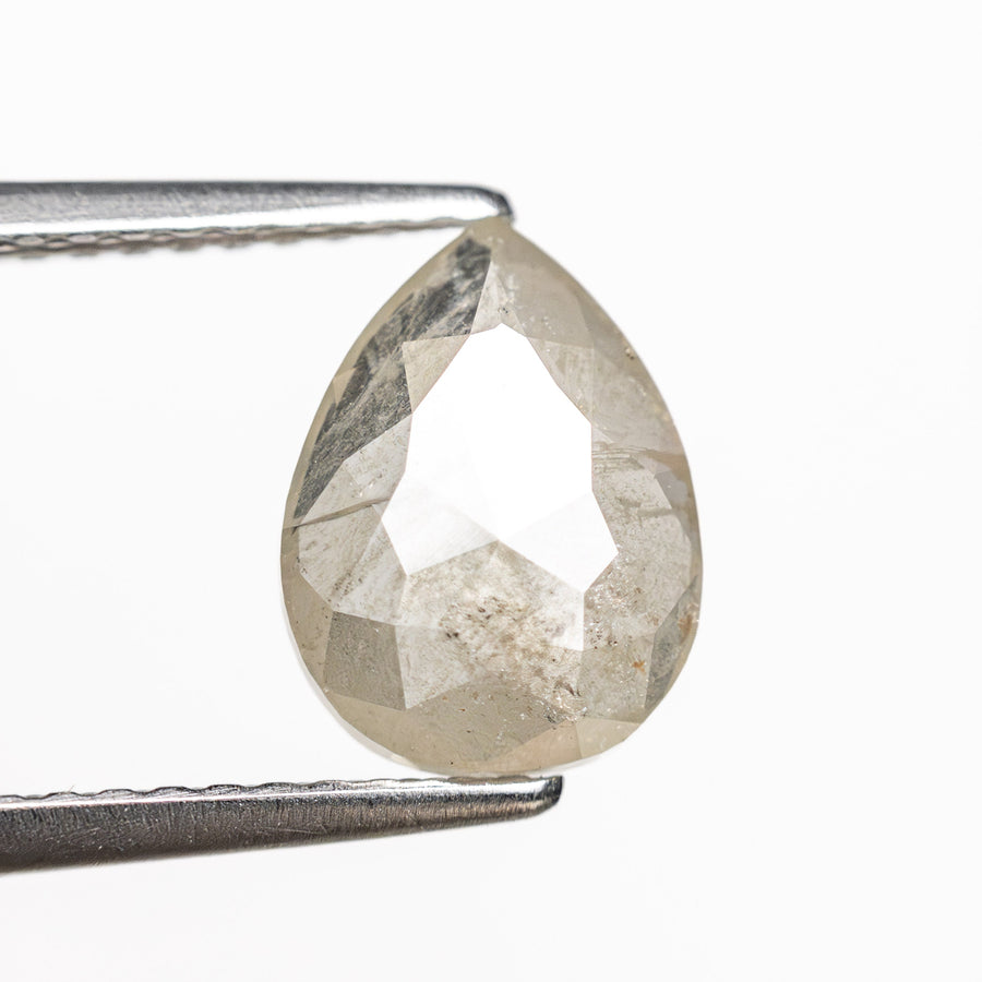 The 1.74ct 9.40x6.97x2.82mm Pear Rosecut 19754-08 by East London jeweller Rachel Boston | Discover our collections of unique and timeless engagement rings, wedding rings, and modern fine jewellery. - Rachel Boston Jewellery