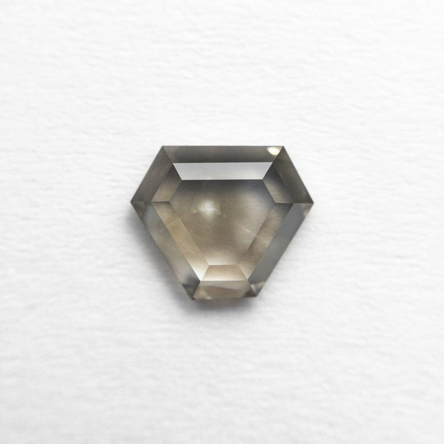 The 1.21ct 6.62x7.92x2.38mm Shield Portrait Cut 19768-04 by East London jeweller Rachel Boston | Discover our collections of unique and timeless engagement rings, wedding rings, and modern fine jewellery. - Rachel Boston Jewellery