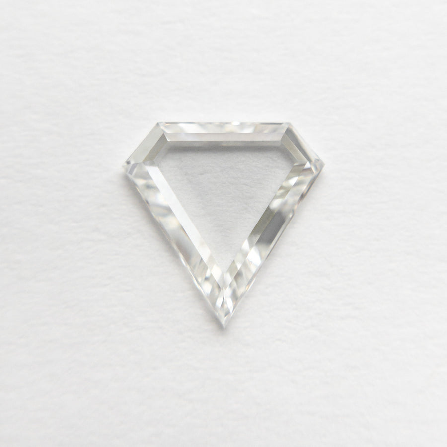 The 0.92ct 8.17x8.10x1.80mm VS1 G Shield Portrait Cut 19854-06 by East London jeweller Rachel Boston | Discover our collections of unique and timeless engagement rings, wedding rings, and modern fine jewellery. - Rachel Boston Jewellery