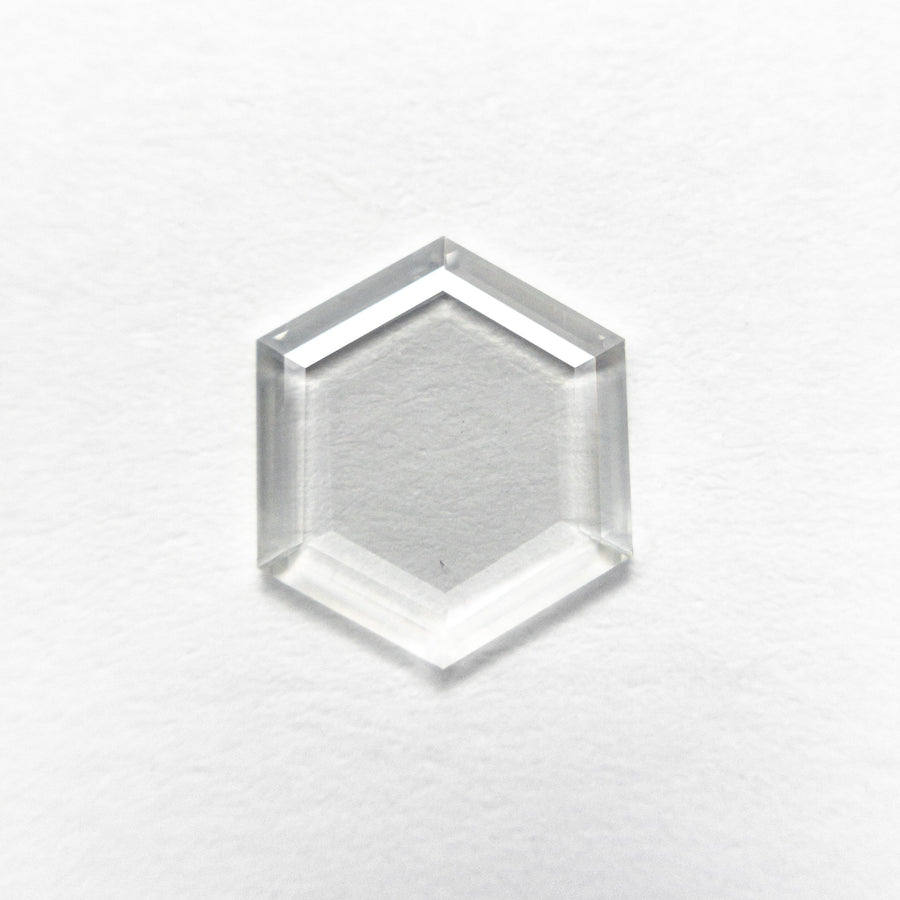 The 0.70ct 8.57x7.44x1.00mm SI1 K Hexagon Portrait Cut 19854-30 by East London jeweller Rachel Boston | Discover our collections of unique and timeless engagement rings, wedding rings, and modern fine jewellery. - Rachel Boston Jewellery