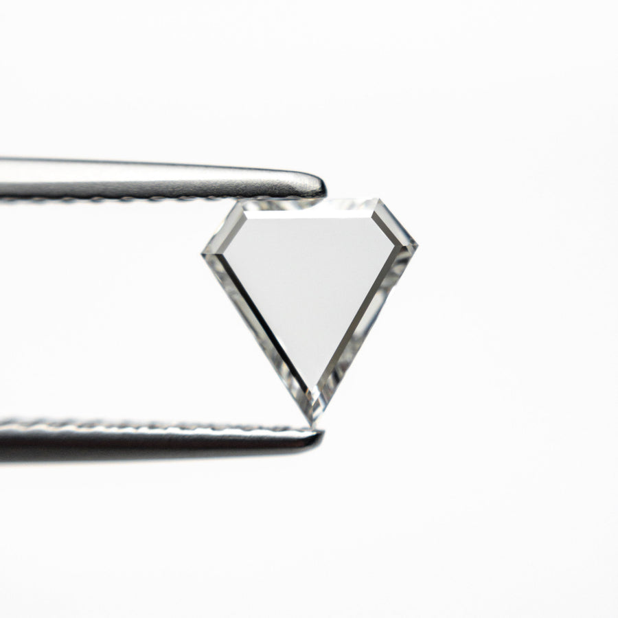 The 0.50ct 6.75x6.36x1.36mm VS2 G Shield Portrait Cut 19854-41 by East London jeweller Rachel Boston | Discover our collections of unique and timeless engagement rings, wedding rings, and modern fine jewellery. - Rachel Boston Jewellery