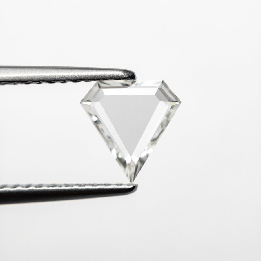 The 0.50ct 7.38x7.23x1.32mm SI1 G Shield Portrait Cut 19854-45 by East London jeweller Rachel Boston | Discover our collections of unique and timeless engagement rings, wedding rings, and modern fine jewellery. - Rachel Boston Jewellery