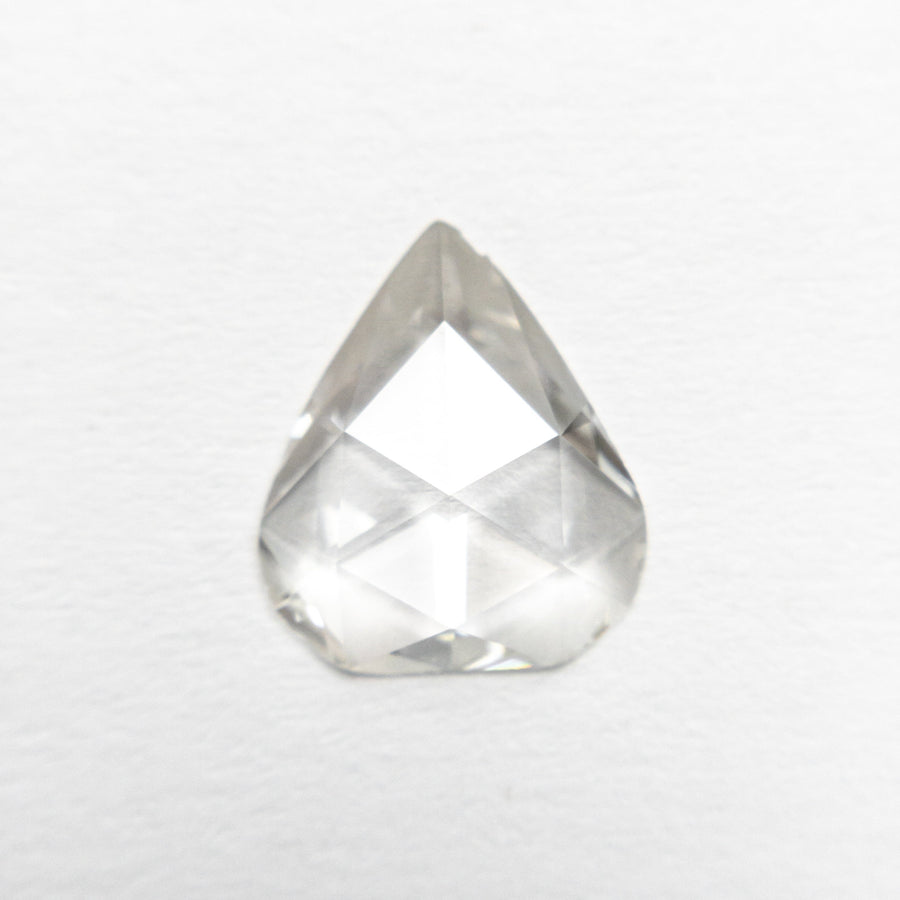 The 0.83ct 9.20x7.90x1.71mm VS2 I Antique Pear Rosecut 19887-01 by East London jeweller Rachel Boston | Discover our collections of unique and timeless engagement rings, wedding rings, and modern fine jewellery. - Rachel Boston Jewellery